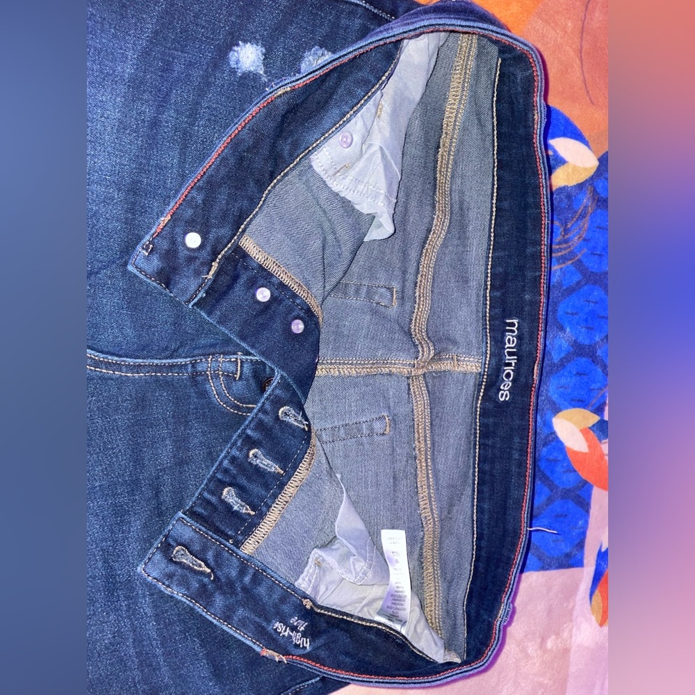 Maurices Dark Blue Women's Flare Jeans